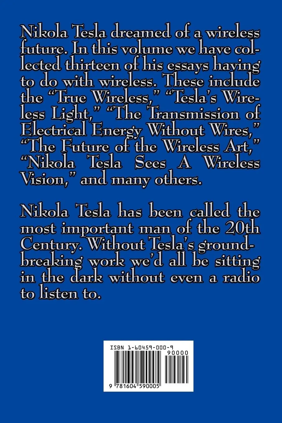 Rückseite: 9781604590005 | The Wireless Tesla | Nikola Tesla | Taschenbuch | Englisch | 2007