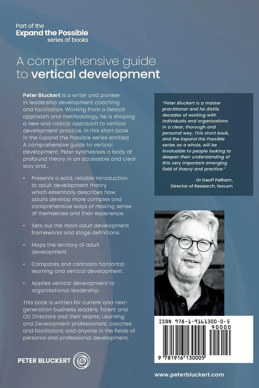 Rückseite: 9781916130005 | A comprehensive guide to vertical development | Bluckert Peter | Buch