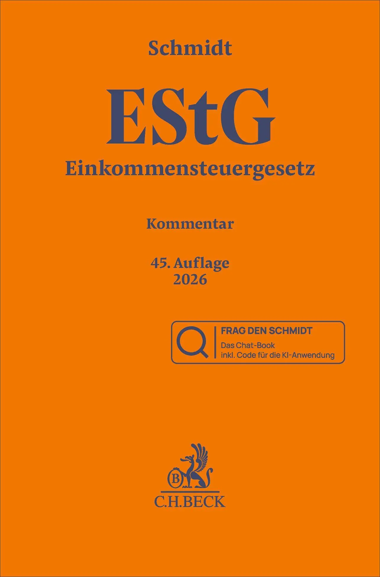 Cover: 9783406840005 | Einkommensteuergesetz: EStG Chat-Book | Heinrich Weber-Grellet | 2026