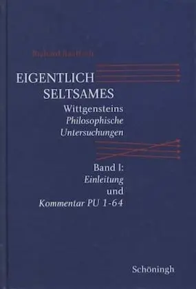 Cover: 9783506760005 | 'Eigentlich Seltsames' | Richard Raatzsch | Buch | 490 S. | Deutsch