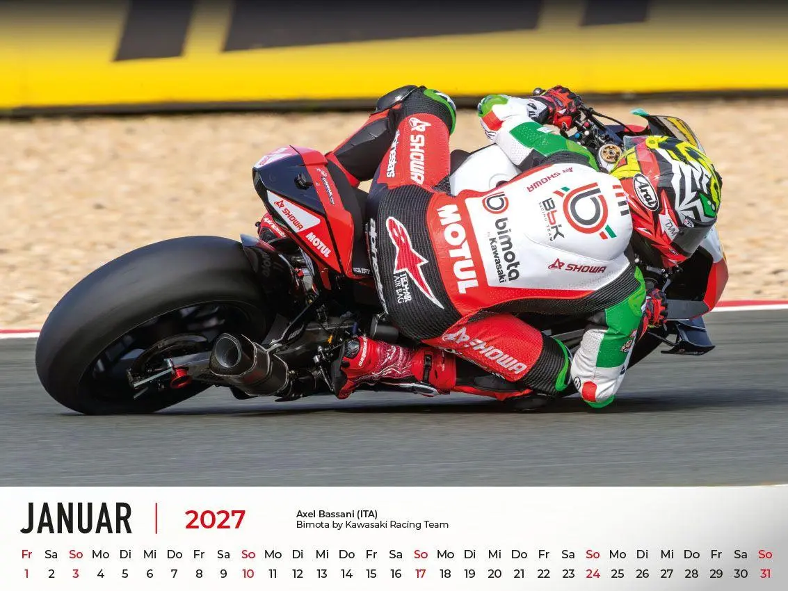 Bild: 9783693570005 | Superbike WM Kalender 2027 | Frank Pommer | Kalender | Deutsch | 2027