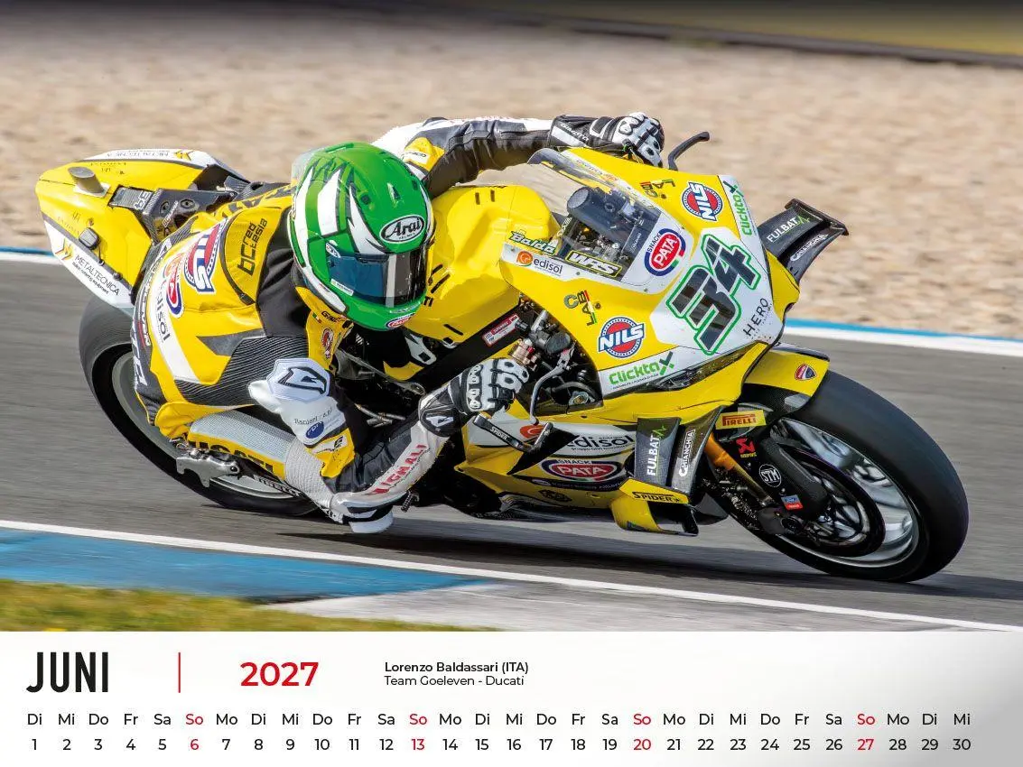 Bild: 9783693570005 | Superbike WM Kalender 2027 | Frank Pommer | Kalender | Deutsch | 2027