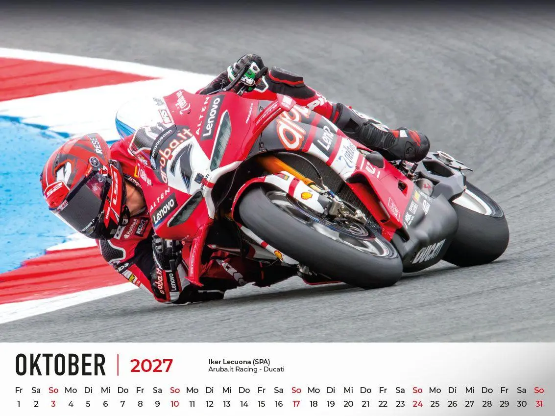 Bild: 9783693570005 | Superbike WM Kalender 2027 | Frank Pommer | Kalender | Deutsch | 2027
