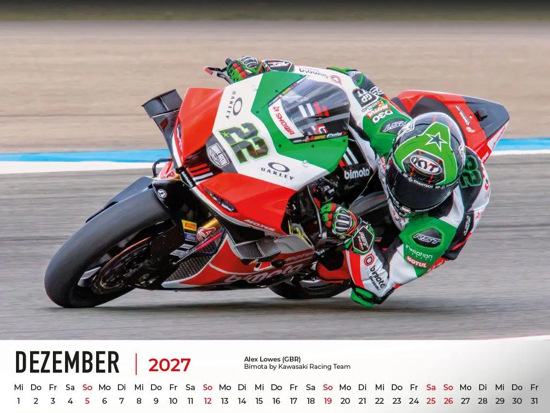 Bild: 9783693570005 | Superbike WM Kalender 2027 | Frank Pommer | Kalender | Deutsch | 2027