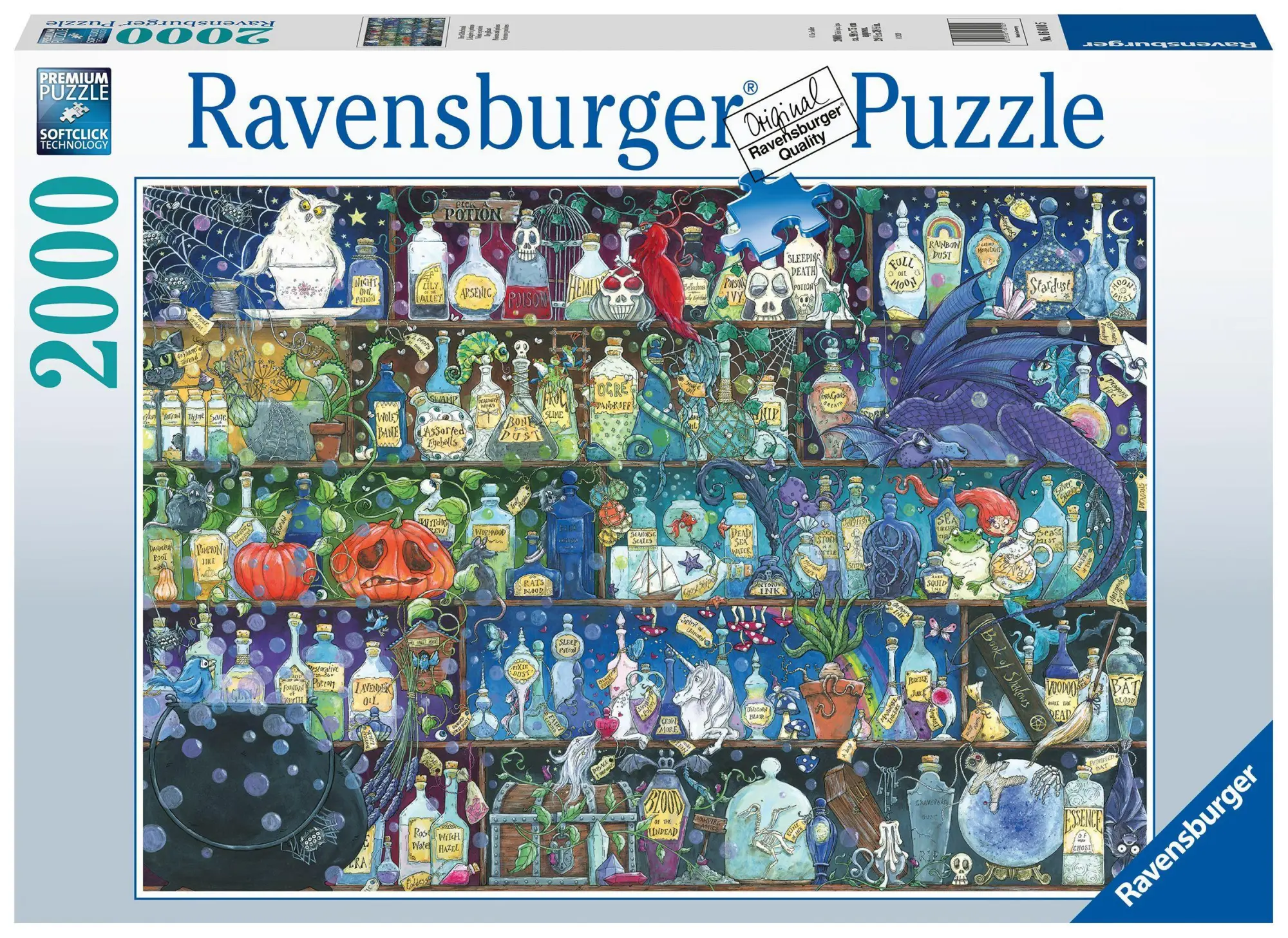 Cover: 4005556160105 | Der Giftschrank | 2000 Teile | Spiel | Erwachsenenpuzzle Standard