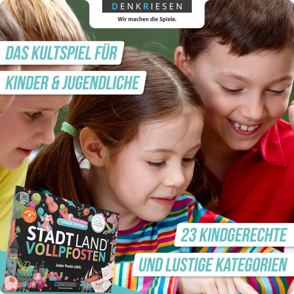 Bild: 4260528090105 | STADT LAND VOLLPFOSTEN® - JUNIOR EDITION - Für Kinder und Jugendliche