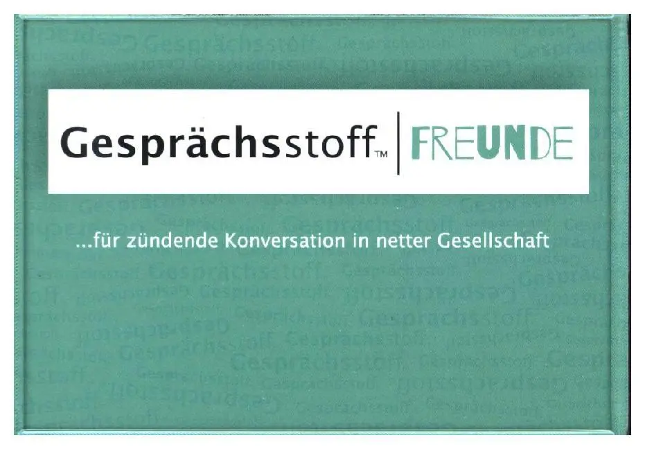 Cover: 7331672410105 | Gesprächsstoff, Freunde (Spiel) | Spiel | In Spielebox | KYL41010