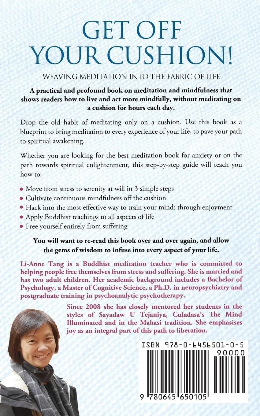 Rückseite: 9780645650105 | Get Off Your Cushion | Weaving Meditation into the Fabric of Life