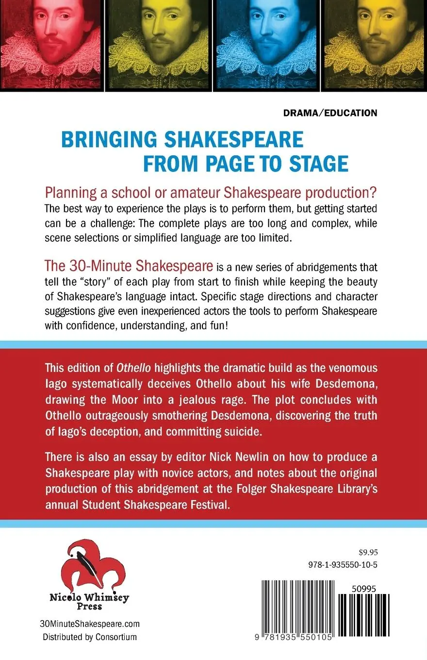 Rückseite: 9781935550105 | Othello | The 30-Minute Shakespeare | William Shakespeare | Buch