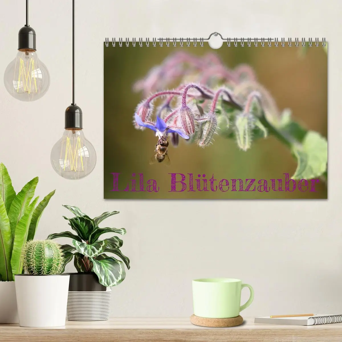 Bild: 9783457320105 | Lila Blütenzauber (Wandkalender 2026 DIN A4 quer), CALVENDO...