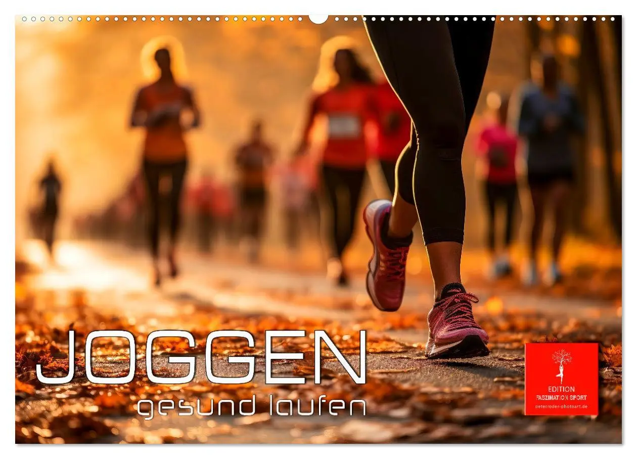 Cover: 9783457490105 | Joggen, gesund laufen (Wandkalender 2026 DIN A2 quer), CALVENDO...
