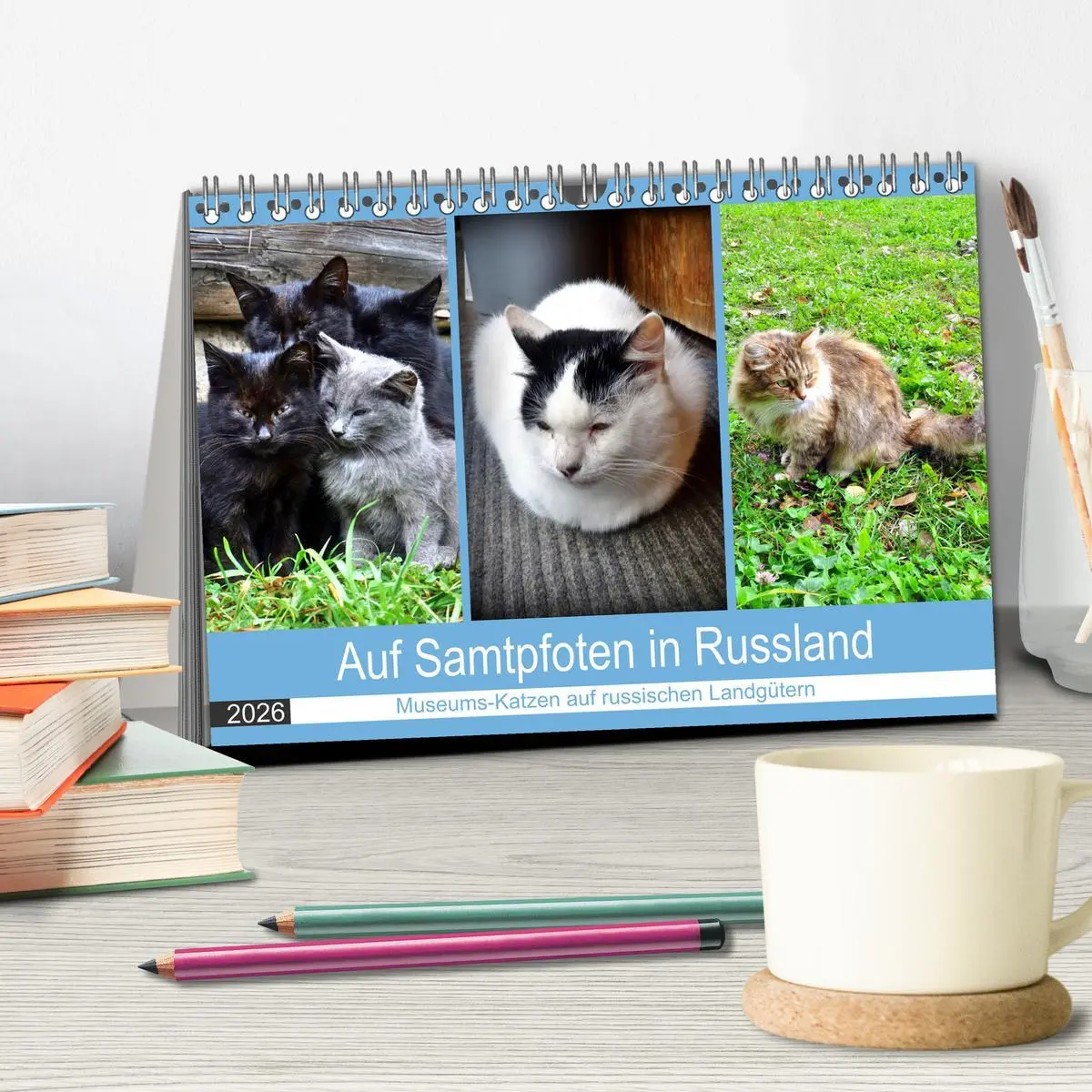 Bild: 9783457630105 | Auf Samtpfoten in Russland - Museums-Katzen auf russischen...