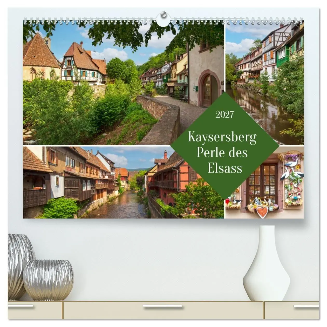 Cover: 9783569360105 | Kaisersberg Perle des Elsass (hochwertiger Premium Wandkalender...