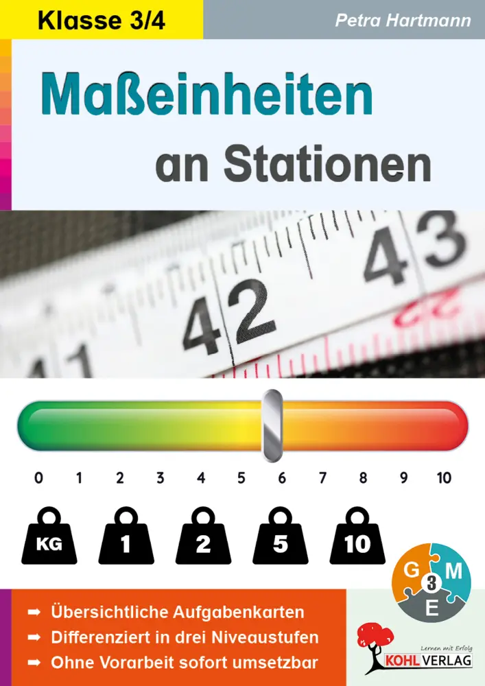 Cover: 9783692570105 | Maßeinheiten an Stationen / Klasse 3-4 | Petra Hartmann | Taschenbuch