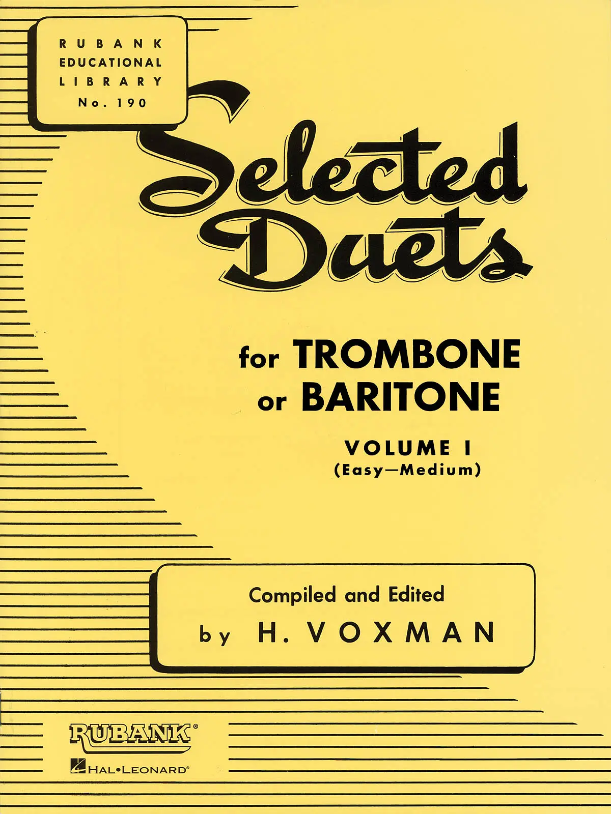 Cover: 73999710205 | Selected Duets for Trombone or Baritone | Volume 1 - Easy to Medium