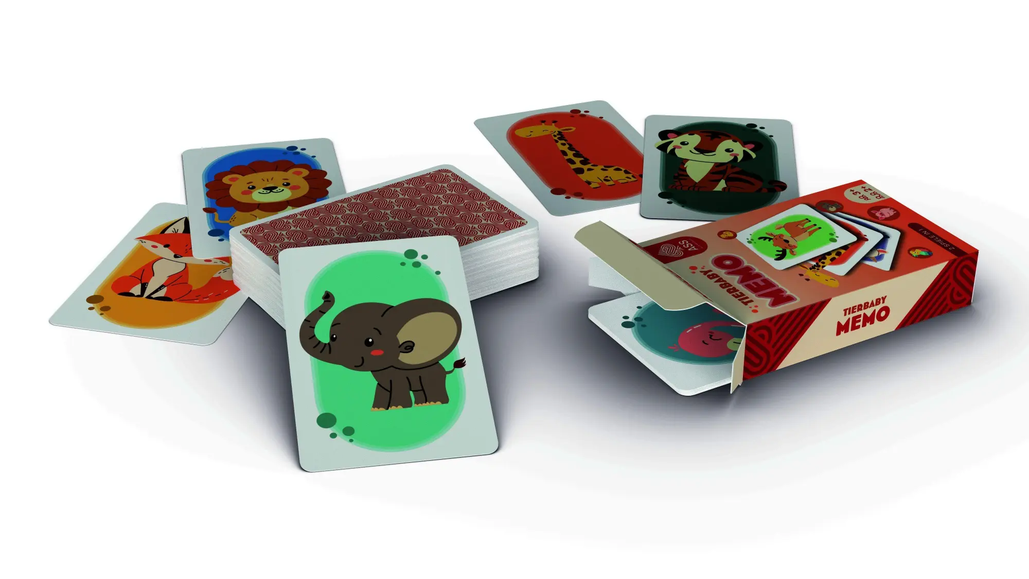 Bild: 4042677050205 | Tierbaby Memo | ASS - Spielkartenfabrik Altenburg GmbH | Spiel | 2026