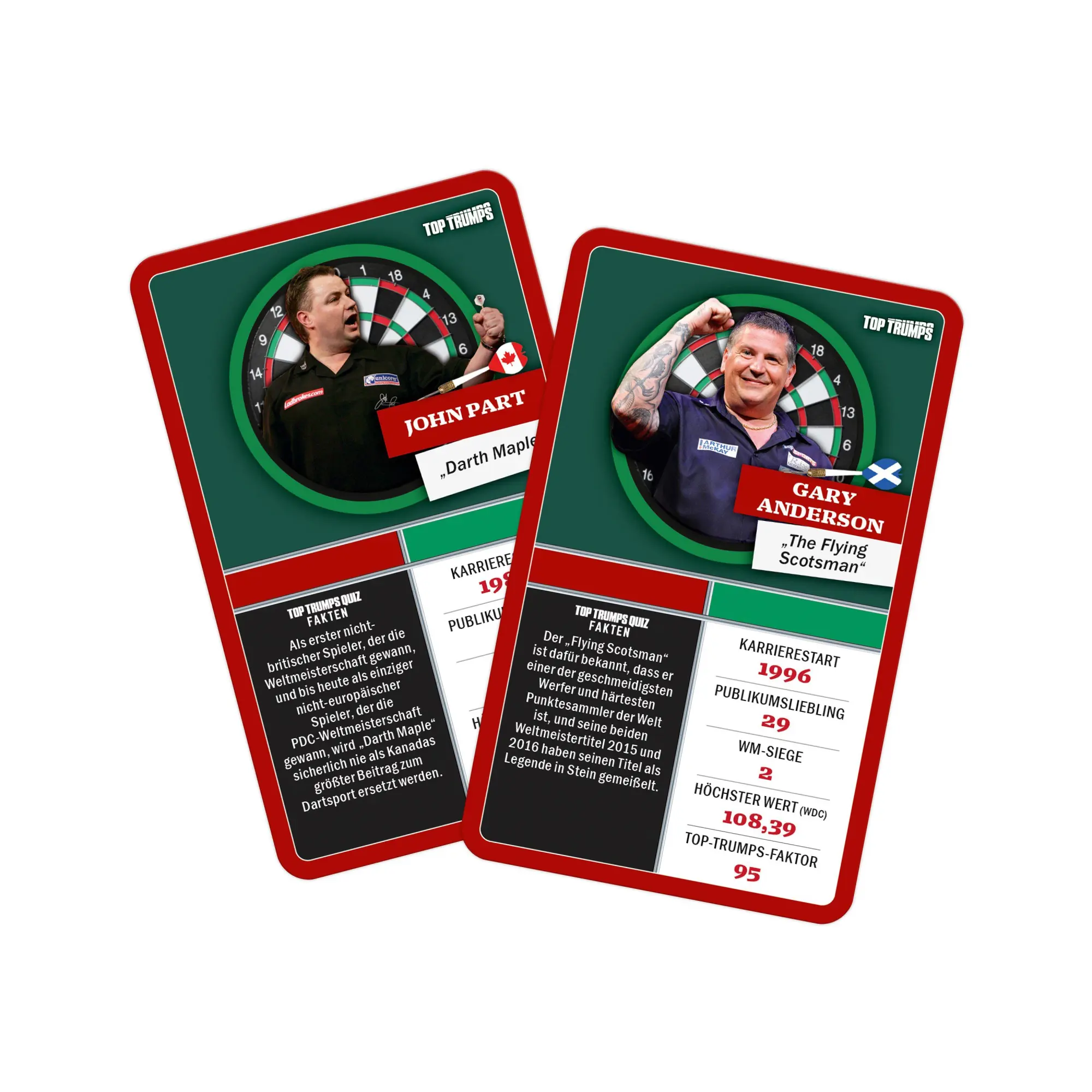 Bild: 5036905030205 | Top Trumps Geschenkset Darts (inkl. Dartpfeile) | Spiel | Deutsch
