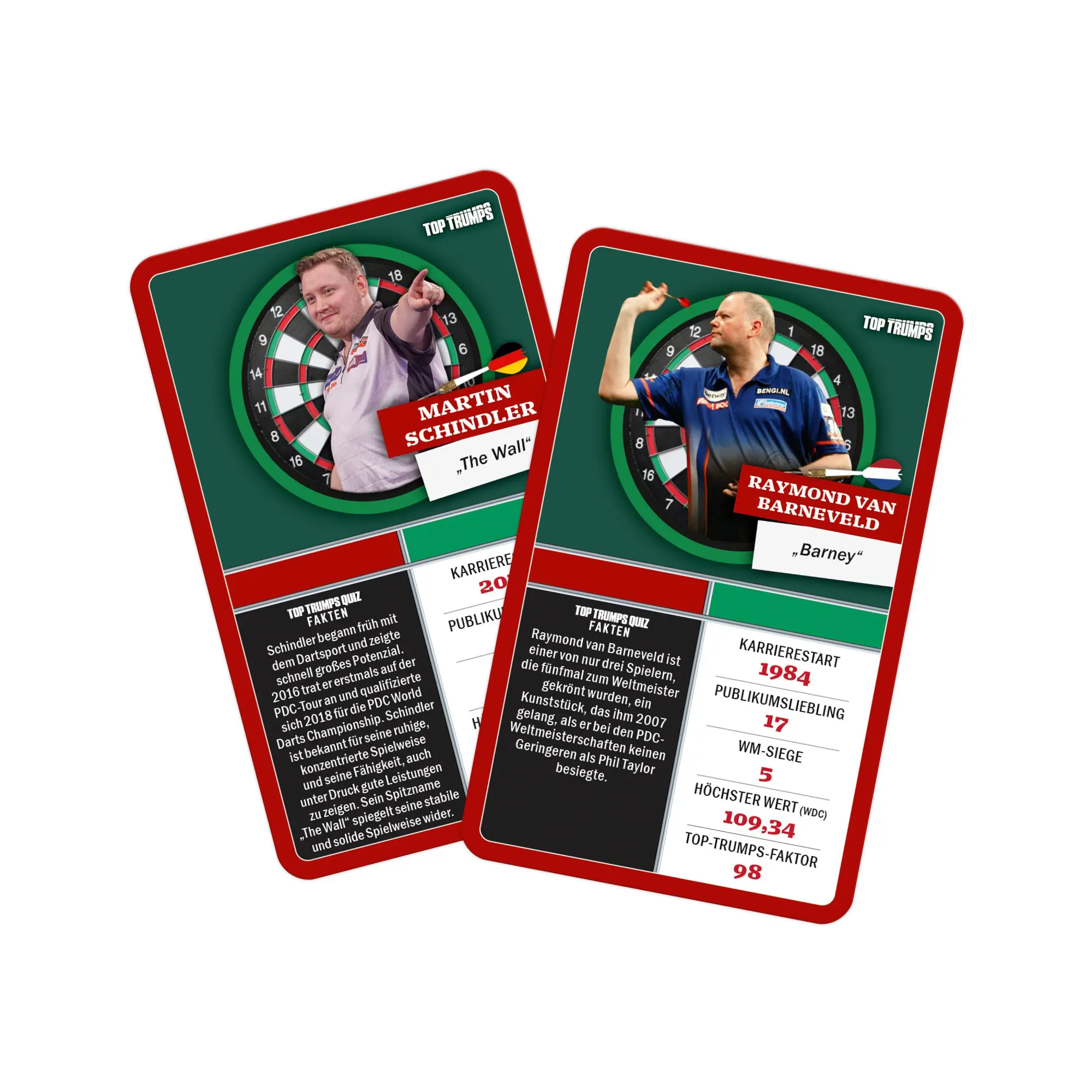 Bild: 5036905030205 | Top Trumps Geschenkset Darts (inkl. Dartpfeile) | Spiel | Deutsch