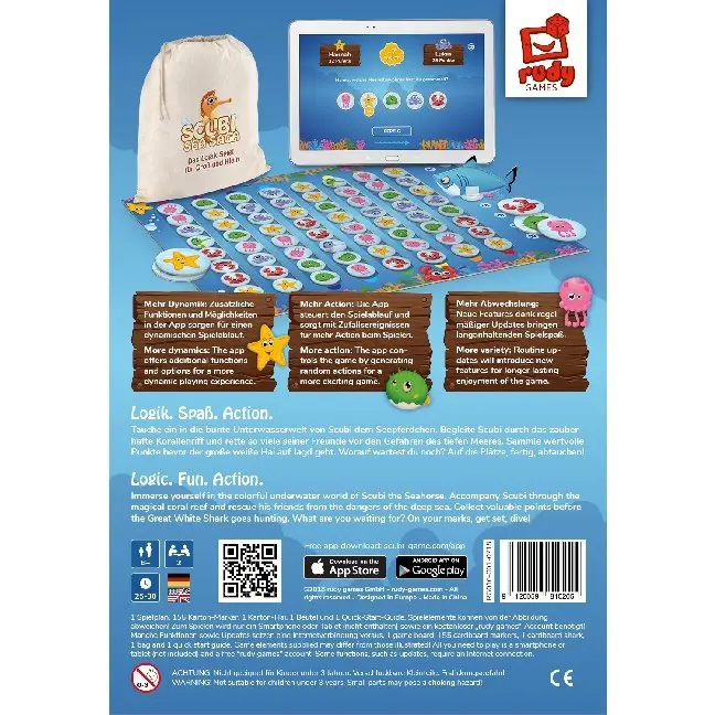 Bild: 9120059810205 | SCUBI Sea Saga - Das Logikspiel für Groß und Klein (Kinderspiel)