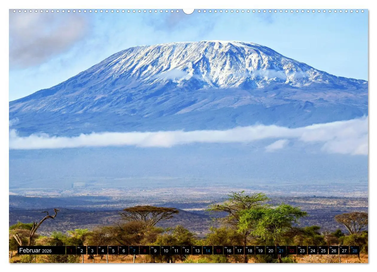 Bild: 9783457480205 | Kilimanjaro - das Dach Afrikas (Wandkalender 2026 DIN A2 quer),...