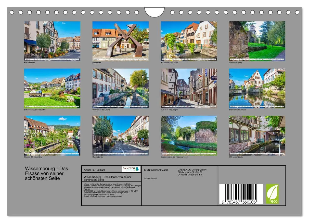 Bild: 9783457550205 | Wissembourg - Das Elsass von seiner schönsten Seite (Wandkalender...