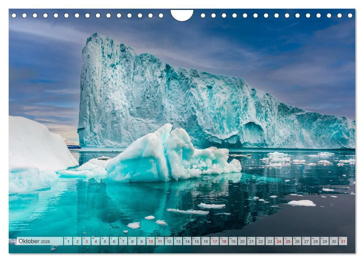 Bild: 9783457620205 | Eisgiganten der Arktis (Wandkalender 2026 DIN A4 quer), CALVENDO...