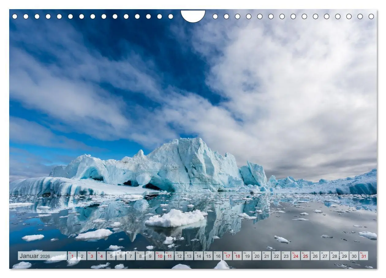 Bild: 9783457620205 | Eisgiganten der Arktis (Wandkalender 2026 DIN A4 quer), CALVENDO...