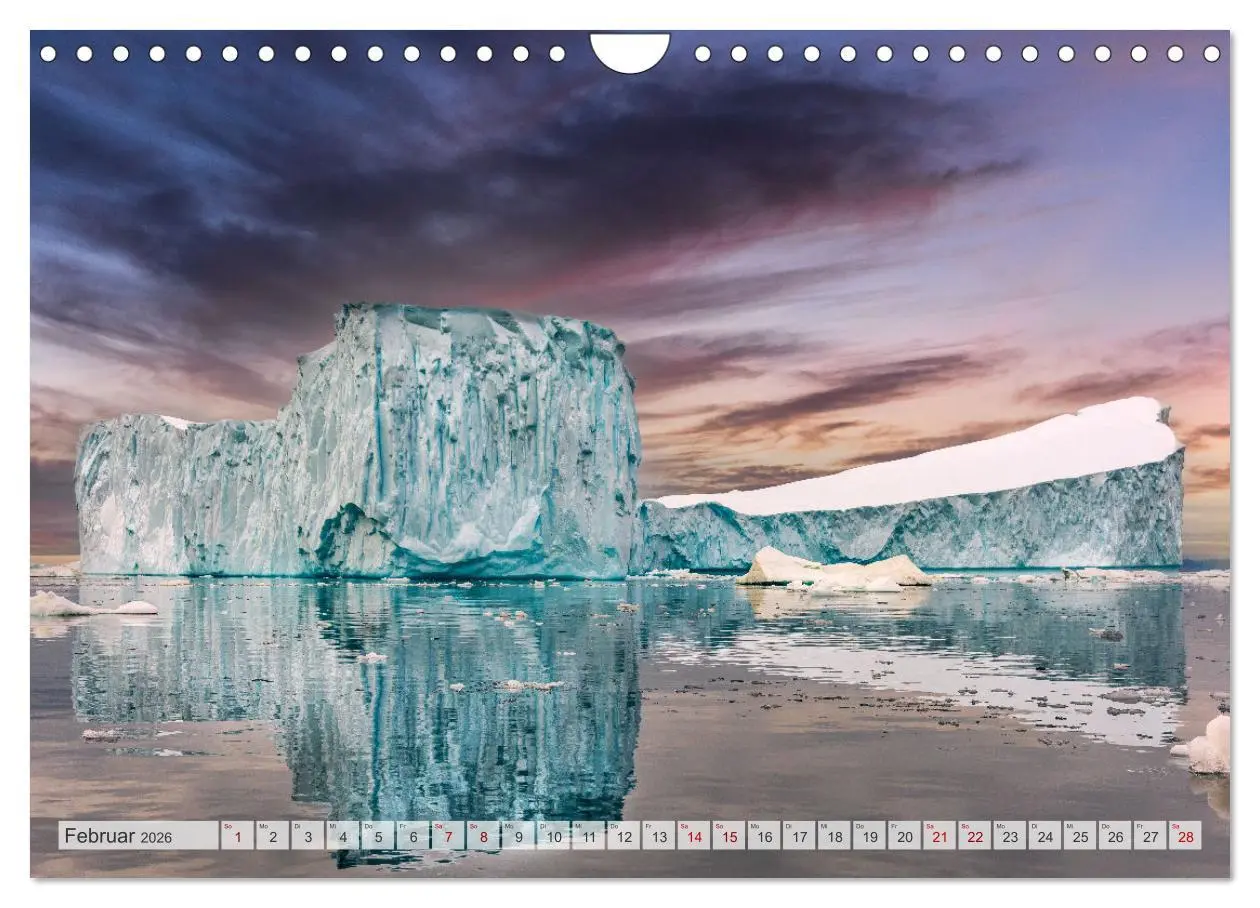 Bild: 9783457620205 | Eisgiganten der Arktis (Wandkalender 2026 DIN A4 quer), CALVENDO...
