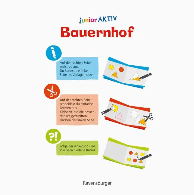 Bild: 9783473600205 | Wieso? Weshalb? Warum? junior AKTIV: Bauernhof | Oliver Kockmann