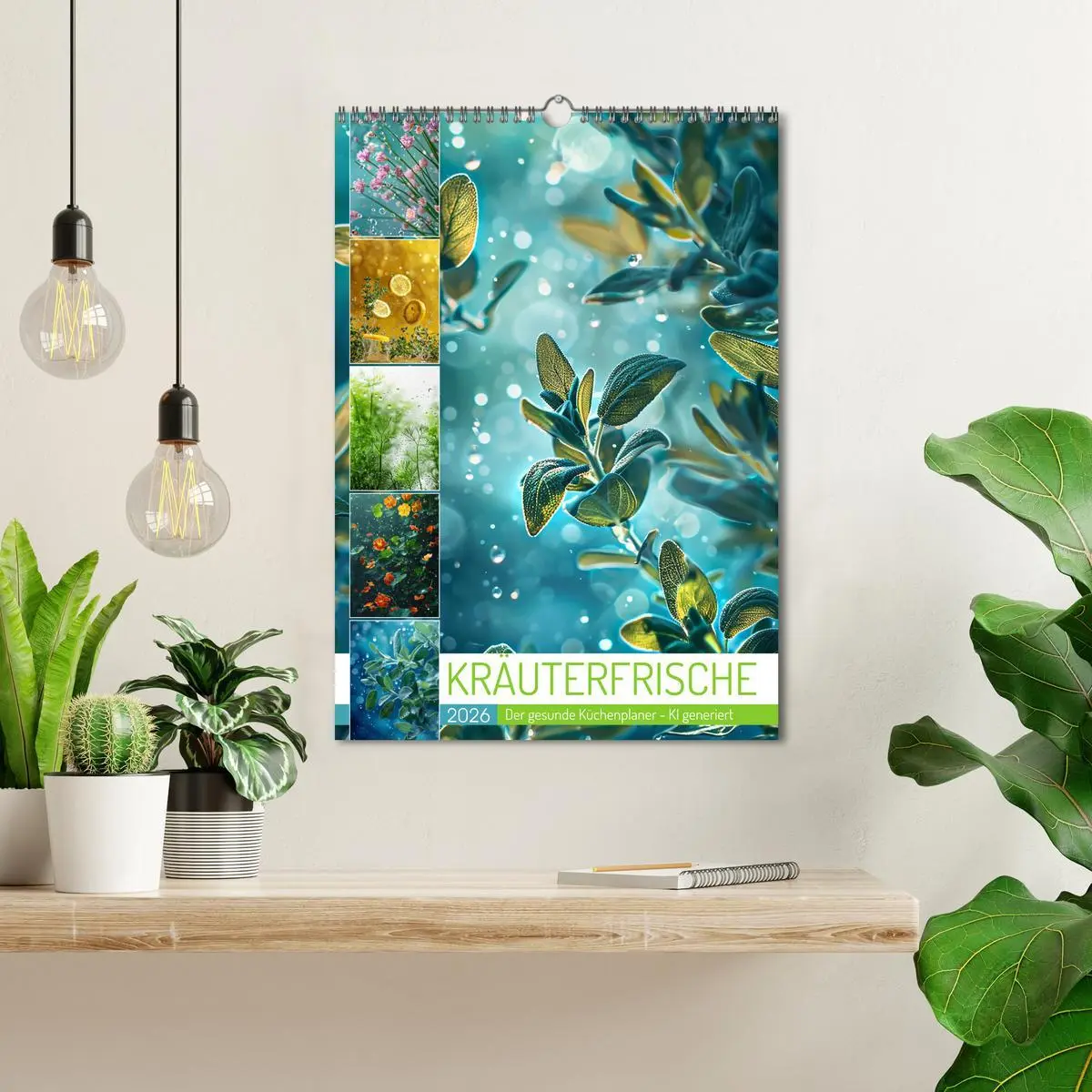 Bild: 9783516260205 | Kräuterfrische (Wandkalender 2026 DIN A3 hoch), CALVENDO...