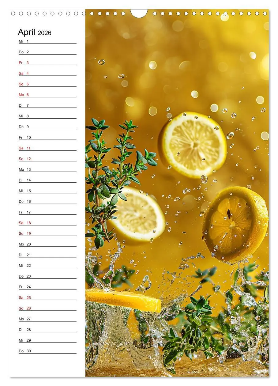 Bild: 9783516260205 | Kräuterfrische (Wandkalender 2026 DIN A3 hoch), CALVENDO...
