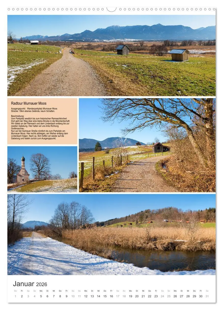 Bild: 9783516330205 | Radlglück mit Alpenblick 2026 (hochwertiger Premium Wandkalender...