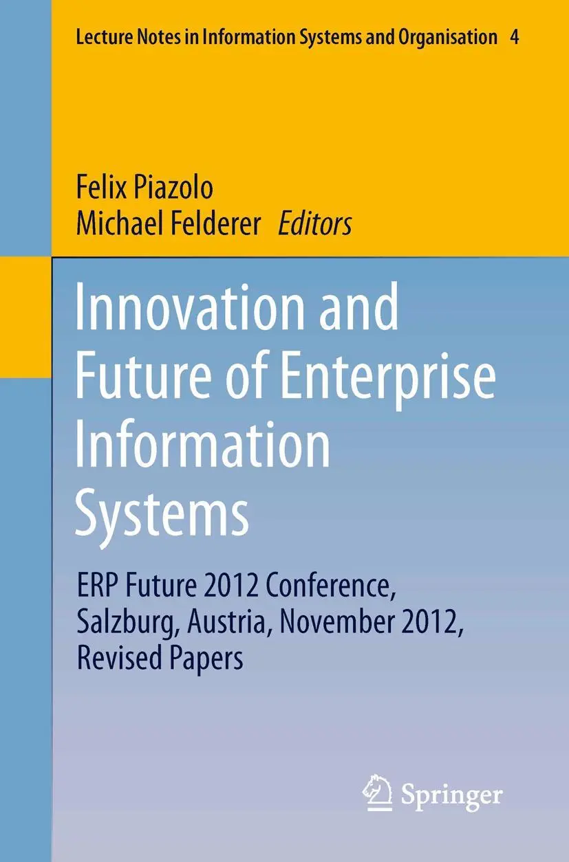 Cover: 9783642370205 | Innovation and Future of Enterprise Information Systems | Taschenbuch