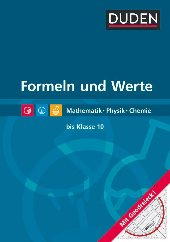 Cover: 9783835590205 | Formeln und Werte - Formelsammlung bis Klasse 10 | Schmidt | Buch