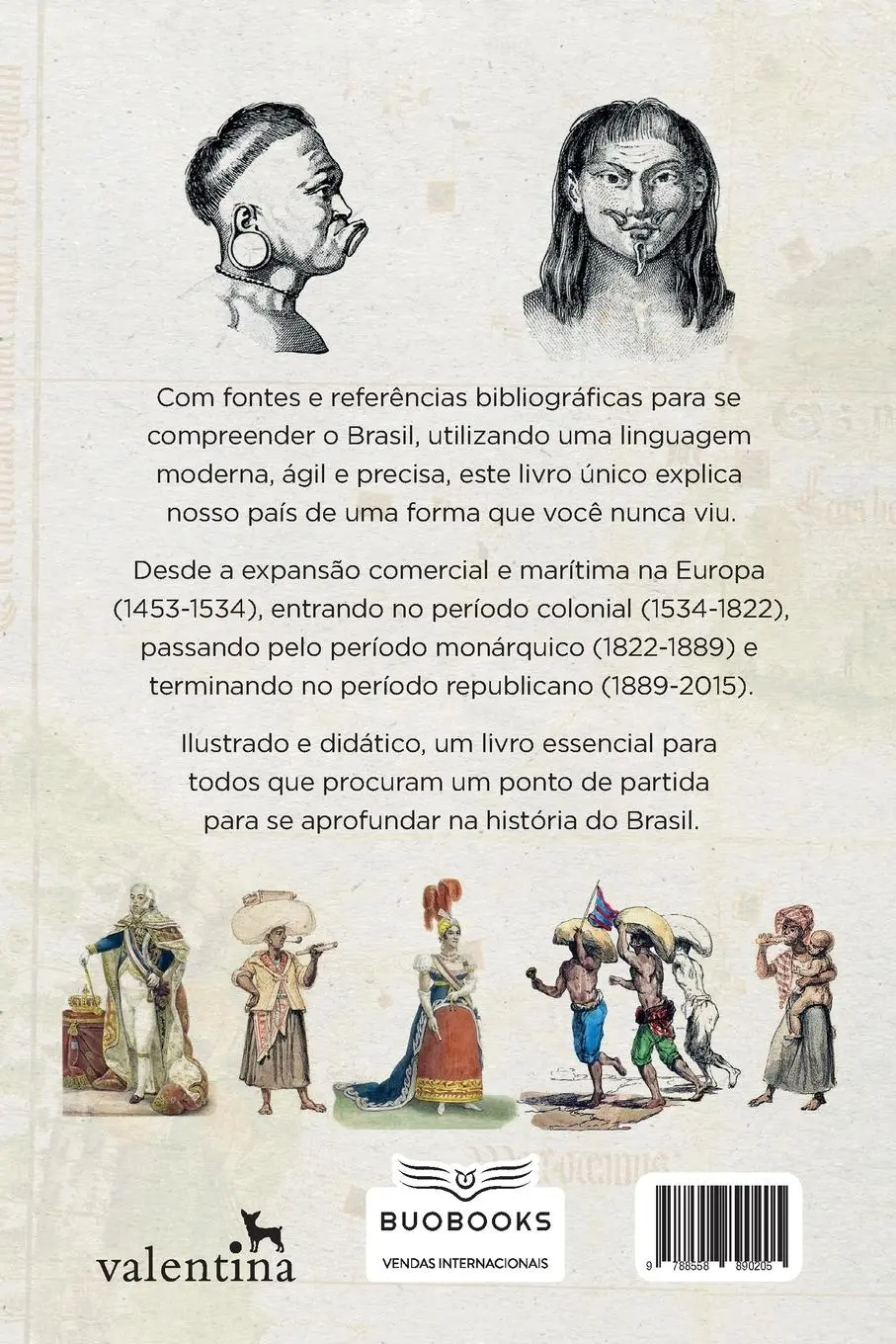 Rückseite: 9788558890205 | A História do Brasil para quem tem pressa | Marcos Costa | Taschenbuch