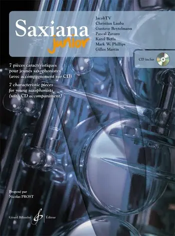 Cover: 9790043090205 | Saxiana Junior | Buch + Online-Audio | Gerard Billaudot Editeur SA