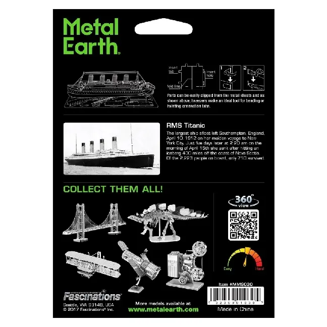 Bild: 32309010305 | Metal Earth: Titanic | Steel Model Kit | 502602 | 2018 | InVento