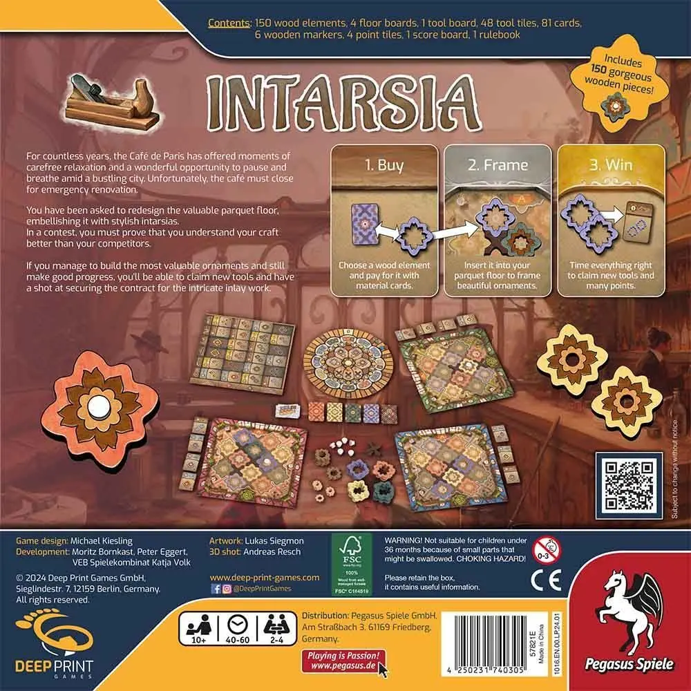 Bild: 4250231740305 | Intarsia (Deep Print Games) (English Edition) | Michael Kiesling