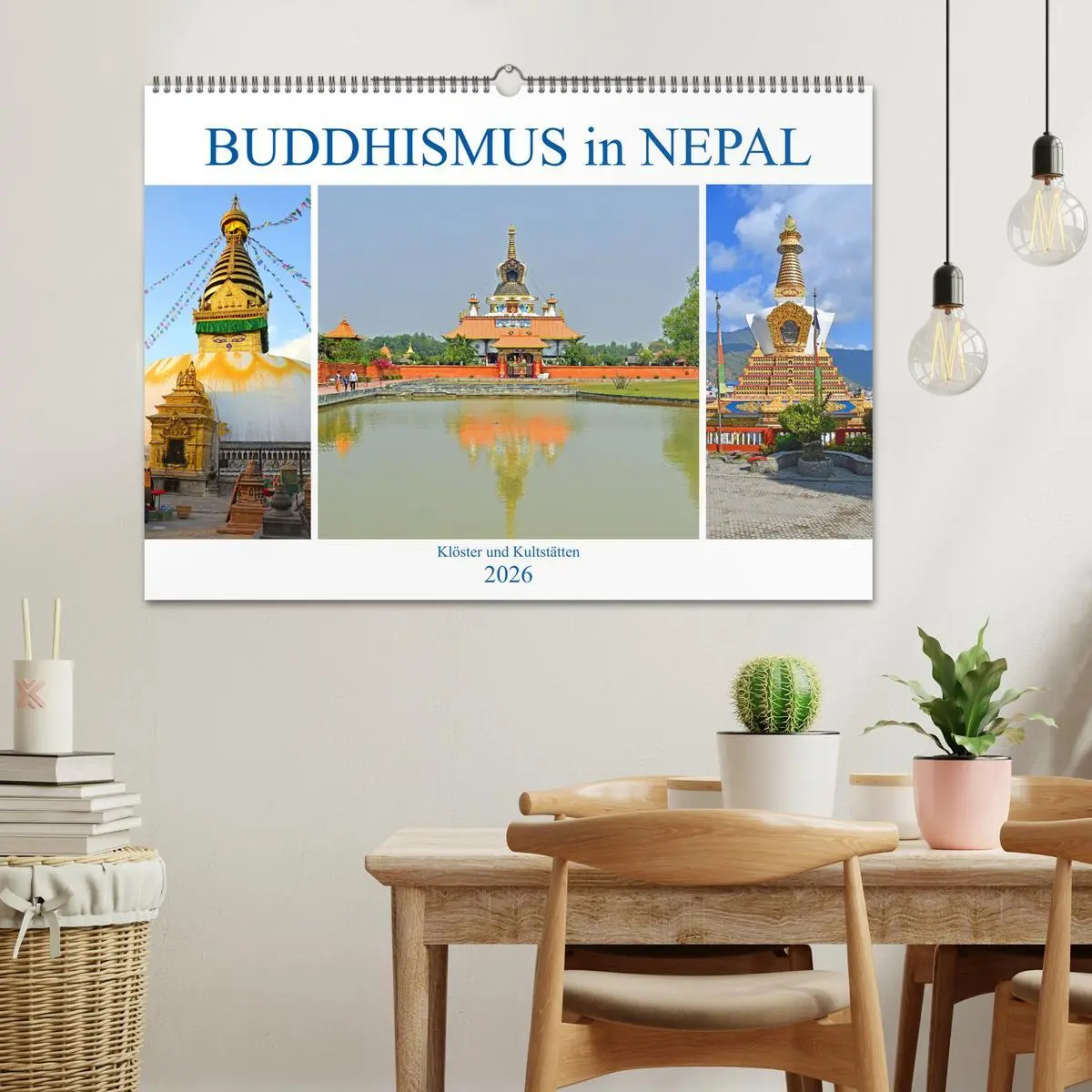 Bild: 9783457780305 | BUDDHISMUS in NEPAL (Wandkalender 2026 DIN A2 quer), CALVENDO...