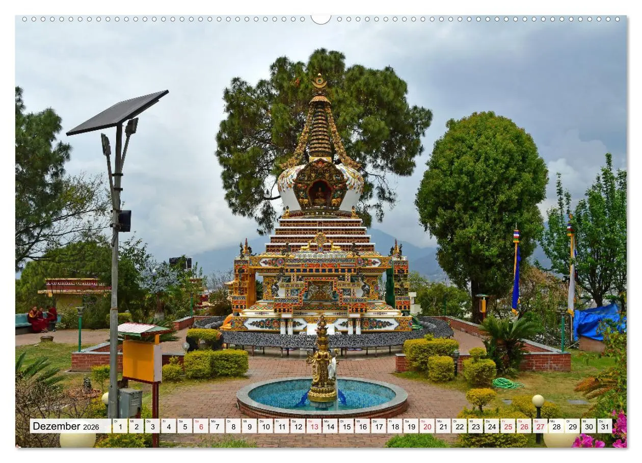 Bild: 9783457780305 | BUDDHISMUS in NEPAL (Wandkalender 2026 DIN A2 quer), CALVENDO...