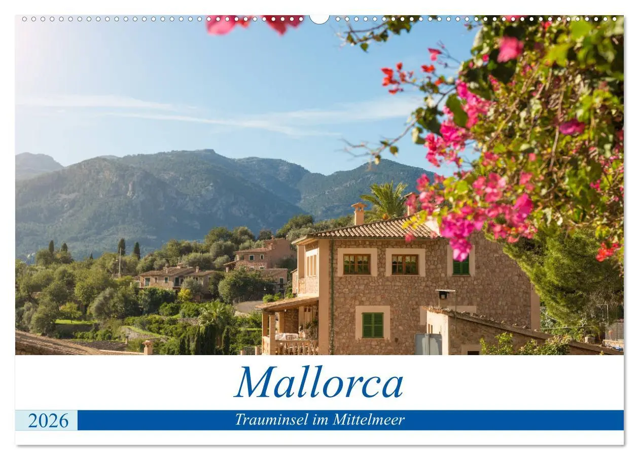 Cover: 9783457850305 | Mallorca - Trauminsel im Mittelmeer (Wandkalender 2026 DIN A2...