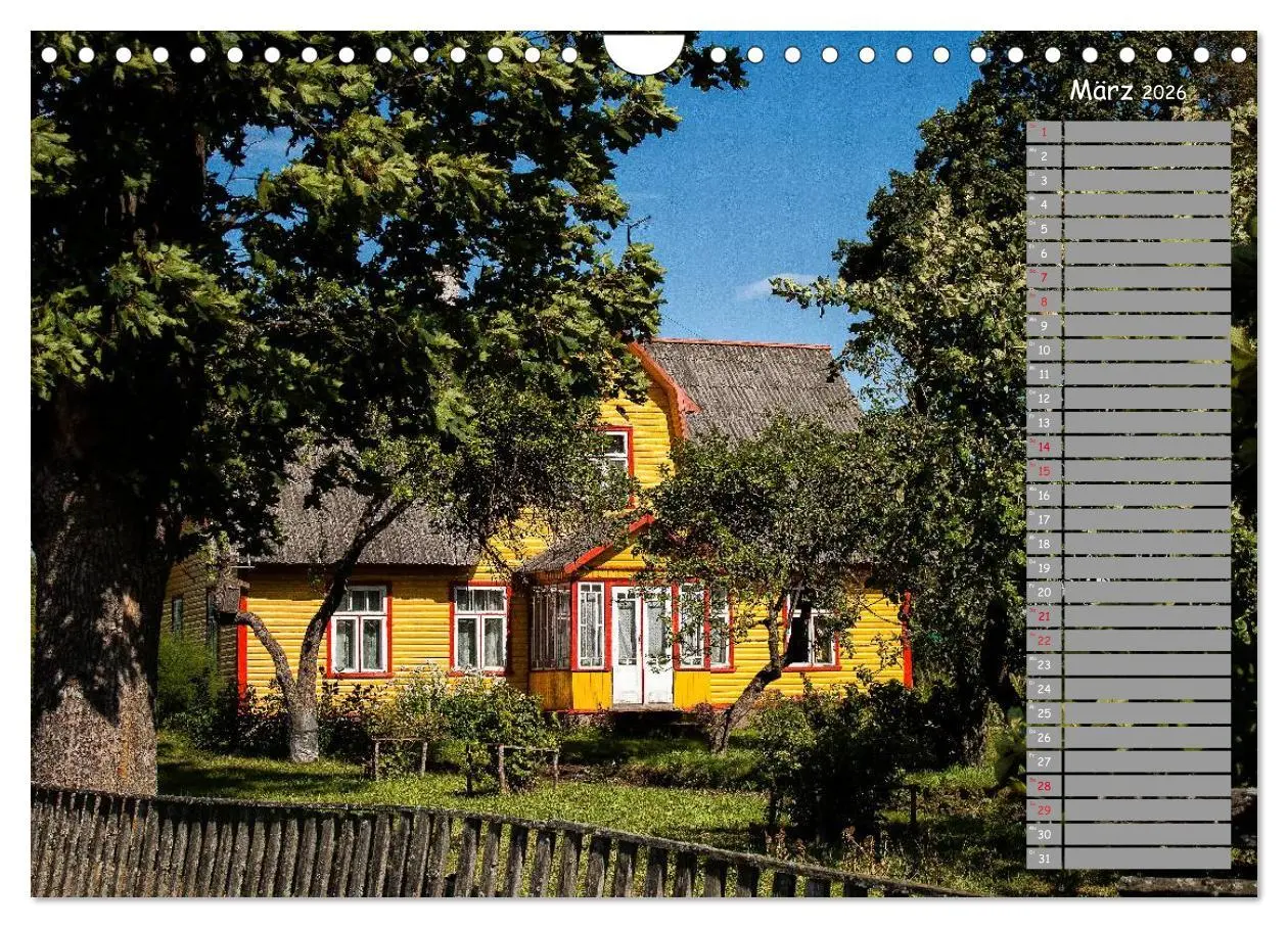 Bild: 9783516010305 | Lettland - Streifzüge durch das mittlere Baltikum (Wandkalender...