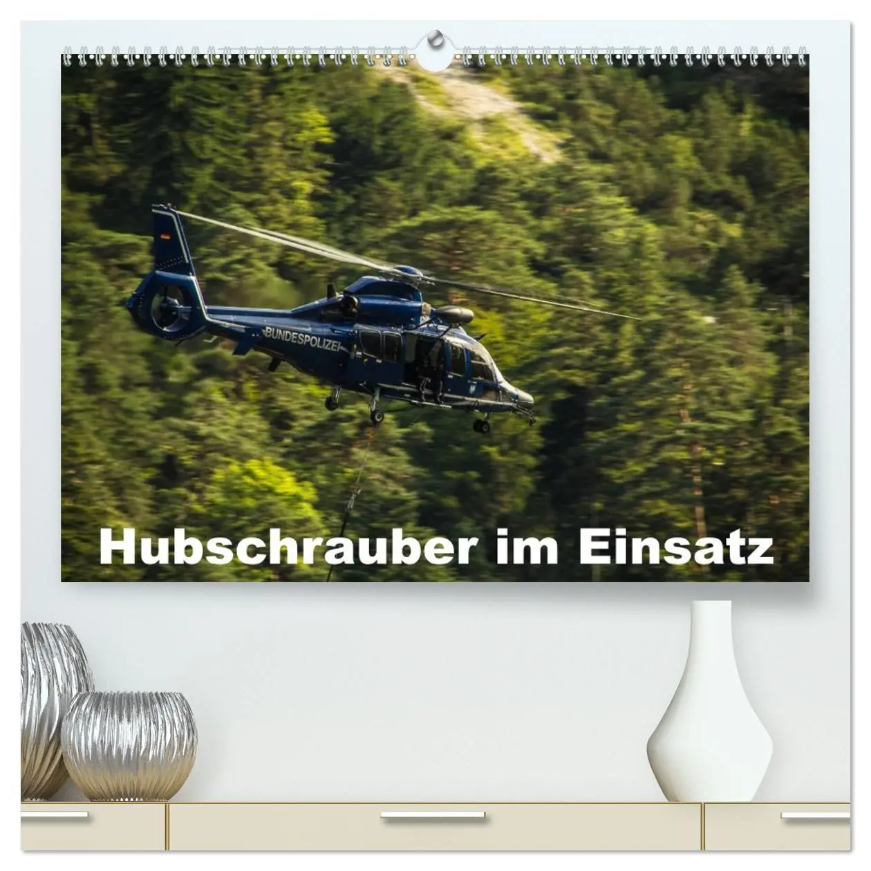 Cover: 9783516180305 | Hubschrauber im Einsatz (hochwertiger Premium Wandkalender 2026 DIN...