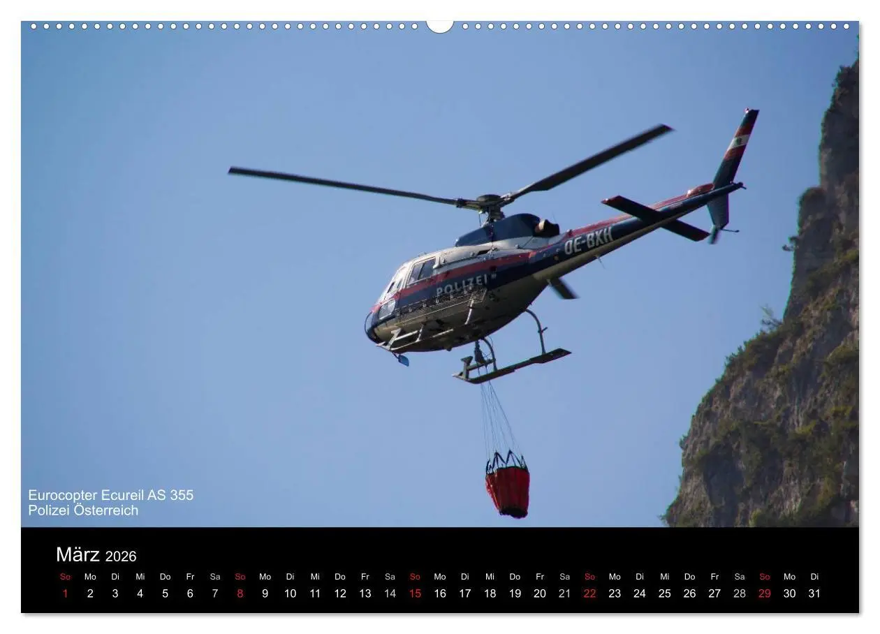 Bild: 9783516180305 | Hubschrauber im Einsatz (hochwertiger Premium Wandkalender 2026 DIN...
