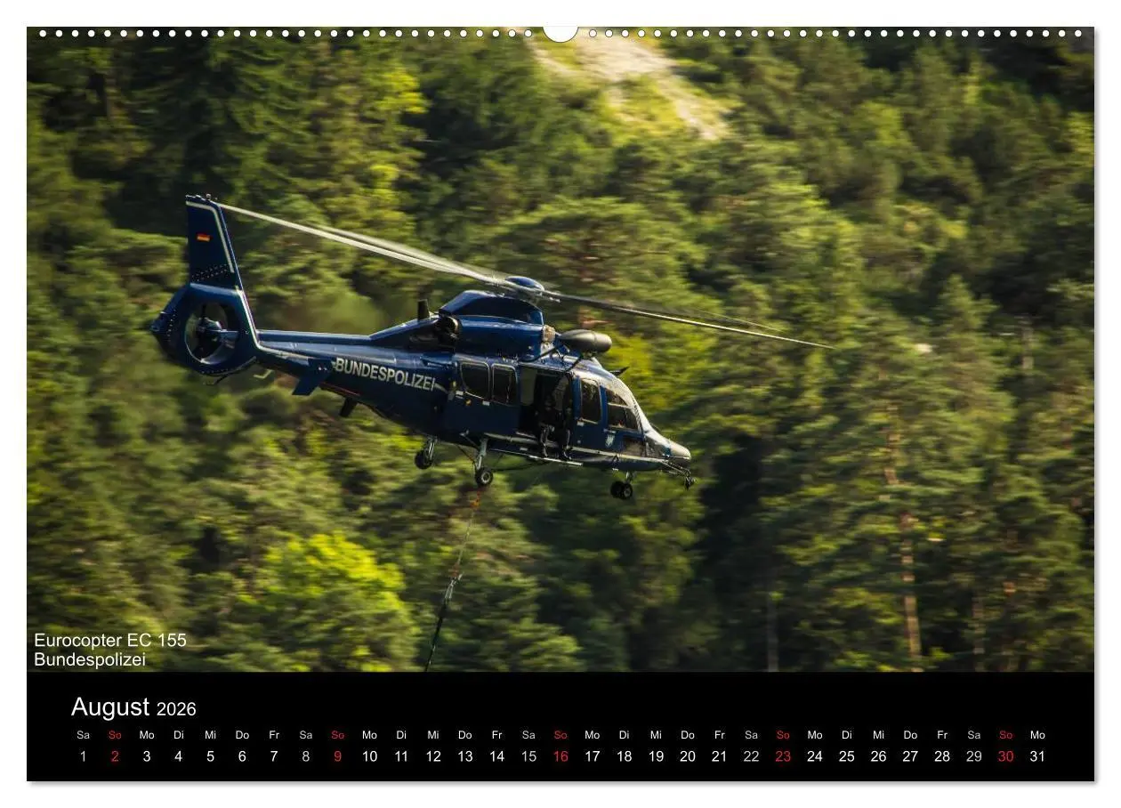 Bild: 9783516180305 | Hubschrauber im Einsatz (hochwertiger Premium Wandkalender 2026 DIN...