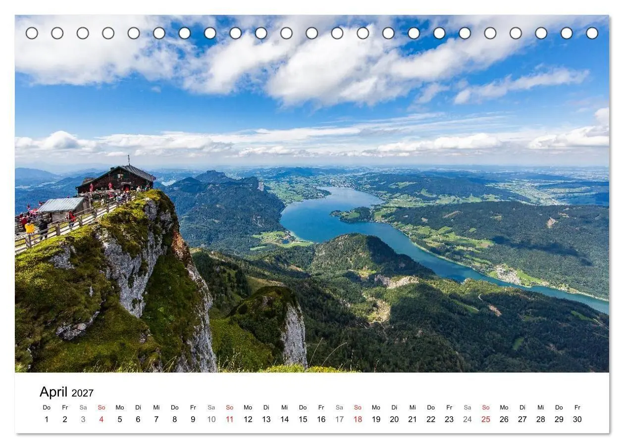 Bild: 9783569890305 | Salzkammergut - Die schönsten Seen Oberösterreichs (Tischkalender...