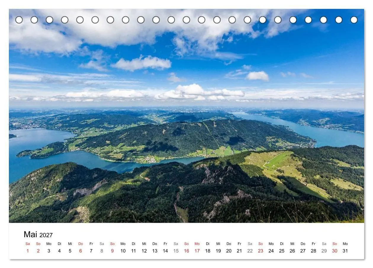 Bild: 9783569890305 | Salzkammergut - Die schönsten Seen Oberösterreichs (Tischkalender...