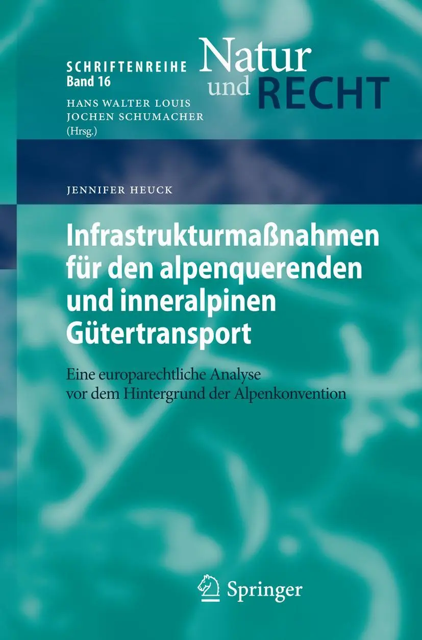 Cover: 9783642360305 | Infrastrukturmaßnahmen für den alpenquerenden und inneralpinen...