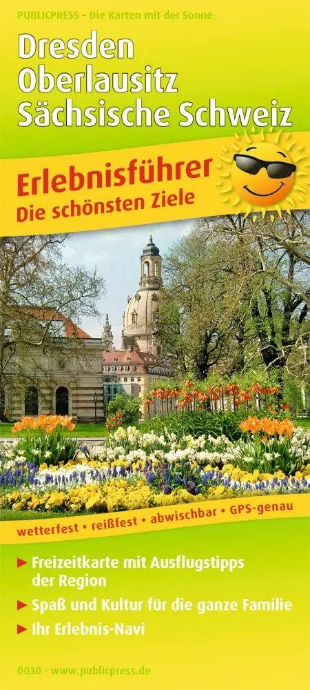 Cover: 9783747300305 | Dresden, Oberlausitz, Sächsische Schweiz 1:180 000 | (Land-)Karte