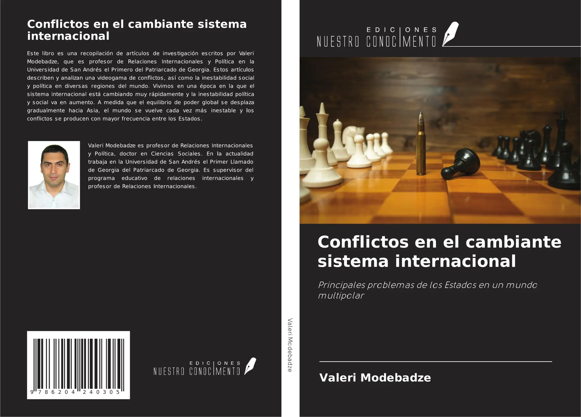 Cover: 9786204240305 | Conflictos en el cambiante sistema internacional | Valeri Modebadze